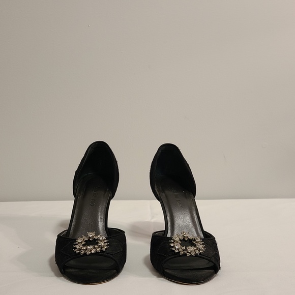 Black Lace Heel - Picture 2 of 4